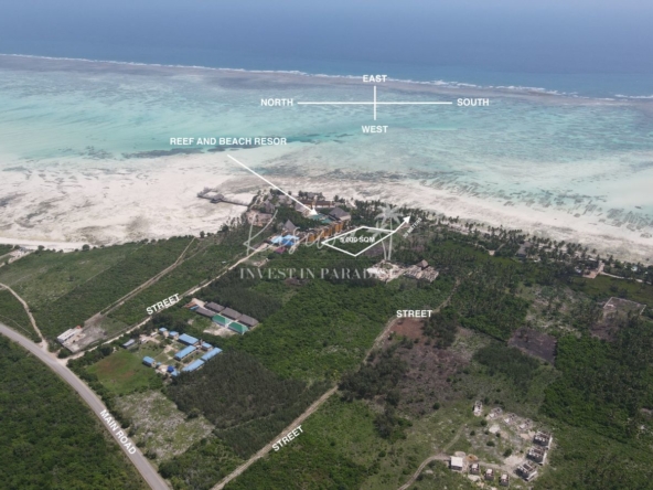 Invest Land Zanzibar Jambiani shungi 5 000m2