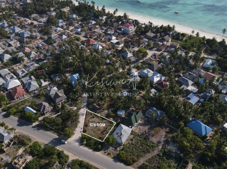 Invest plot Zanzibar Jambiani Mwendawima 576m2