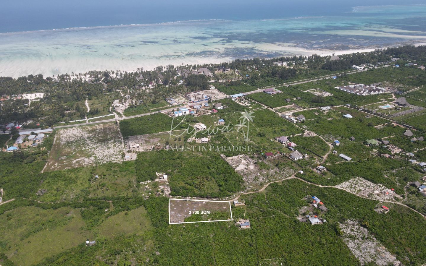 Invest plot Zanzibar Paje 3 700 m2