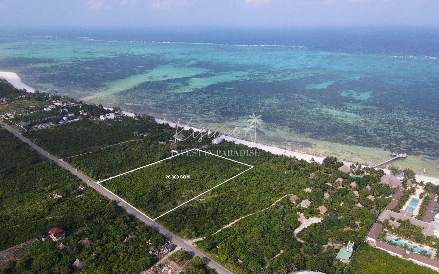 buy for sale zanzibar jambiani 26 300M2