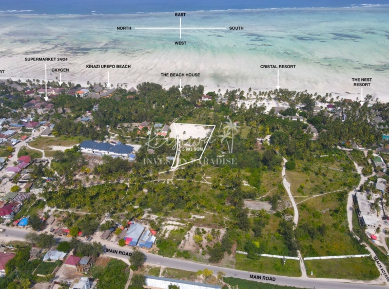 Invest-land-zanzibar-Paje-5-983M2