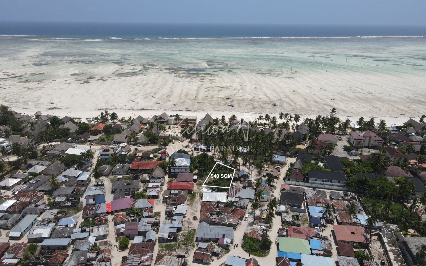 Land for sale Zanzibar 940 SQM Paje Zanzibar Real Estate