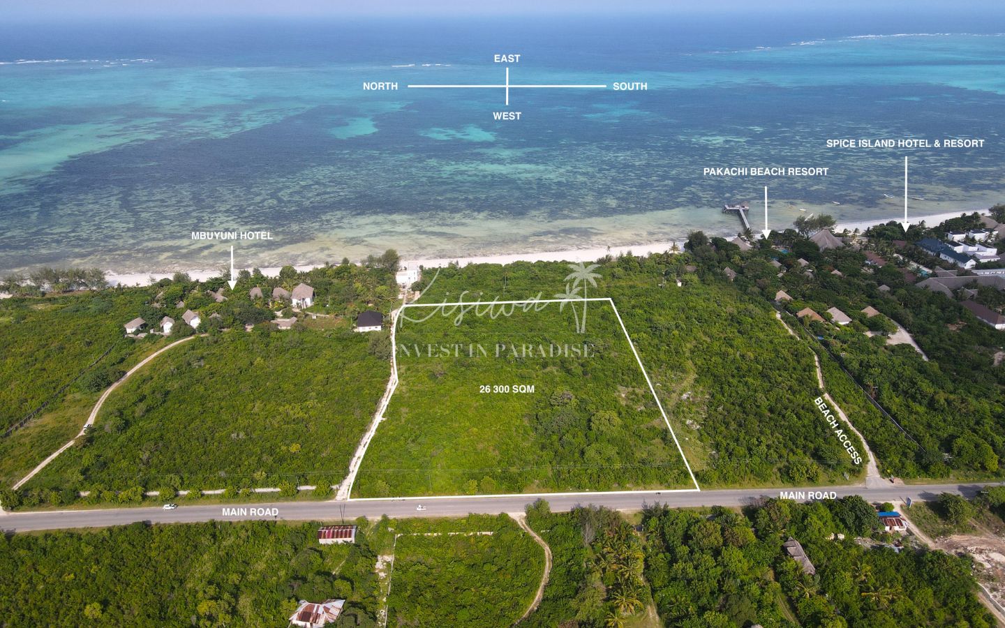 Invest plot jambiani-26-300M2