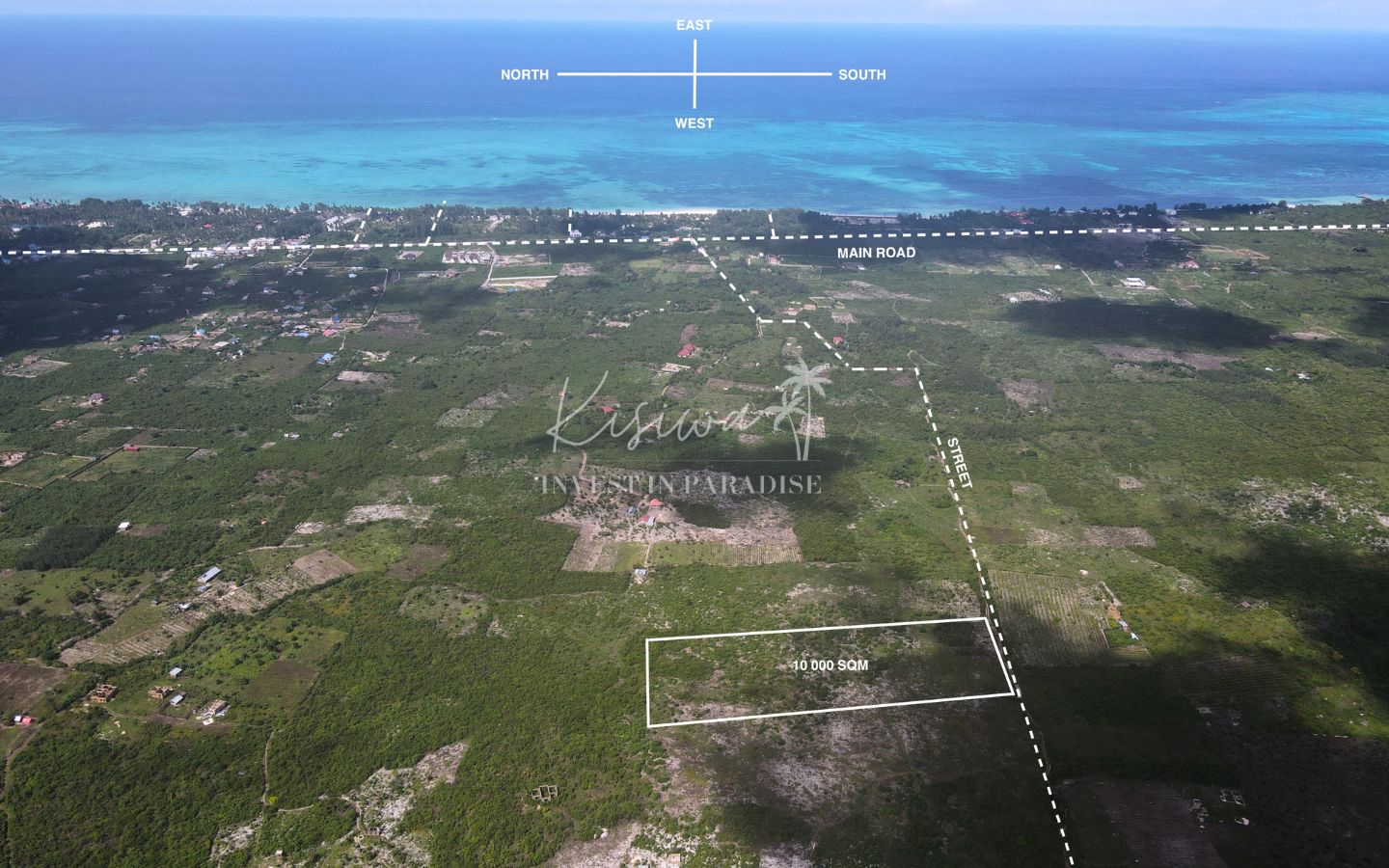 Buy Land Zanzibar Paje 10 000SQM