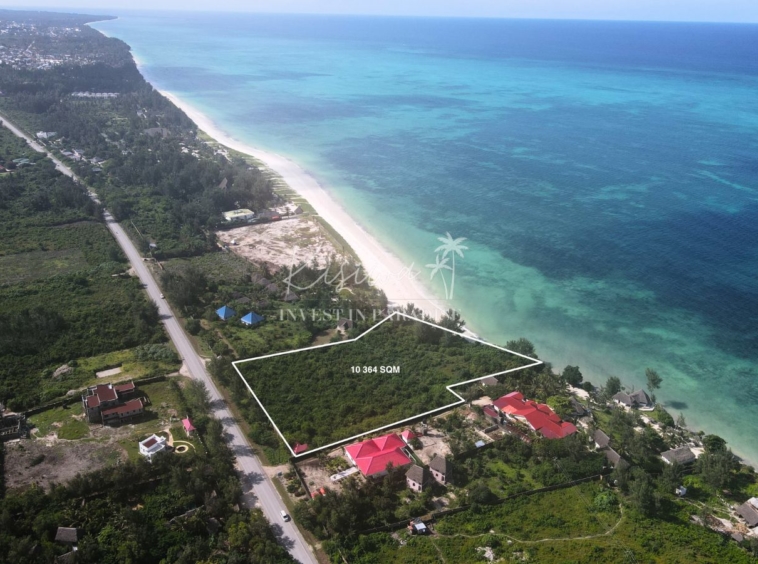 Invest Land zanzibar Paje 10 364SQM