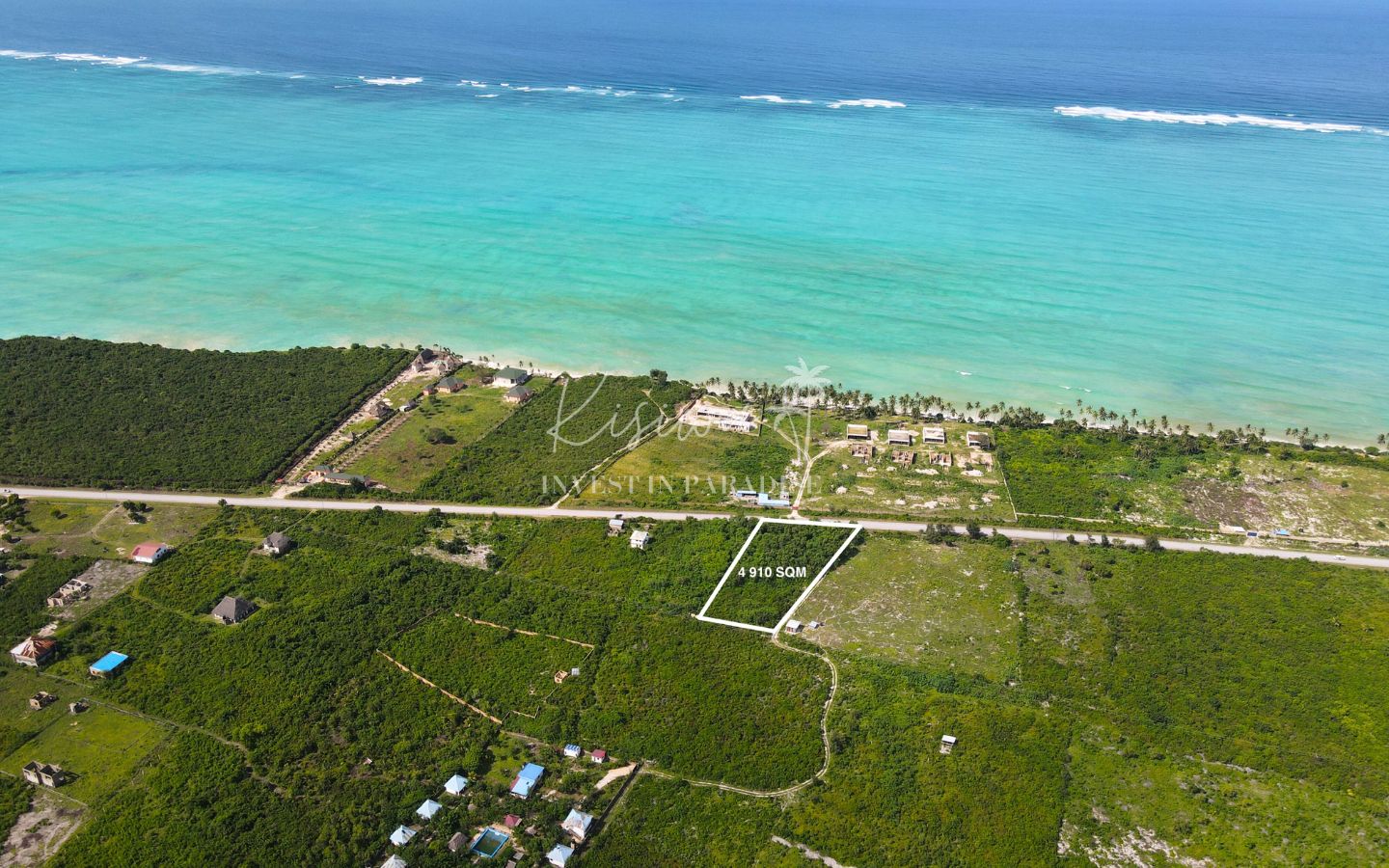Land for sale Zanzibar Jambiani 4 910SQM