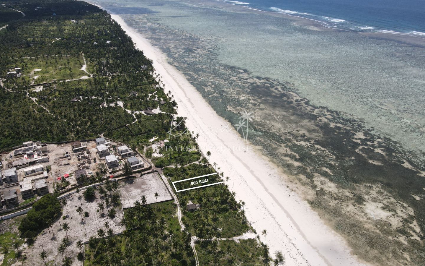 buy land Zanzibar Bwejuu 900M2