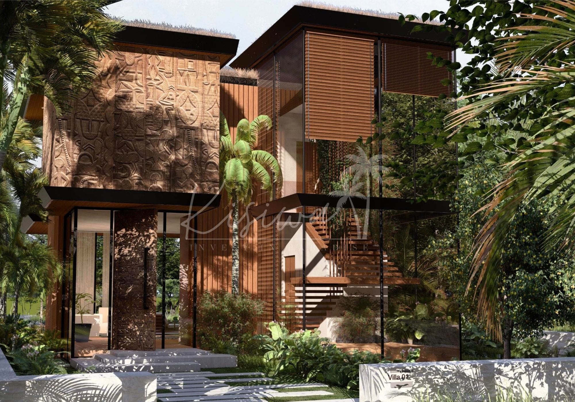 Zanzibar construction villa Luna 7