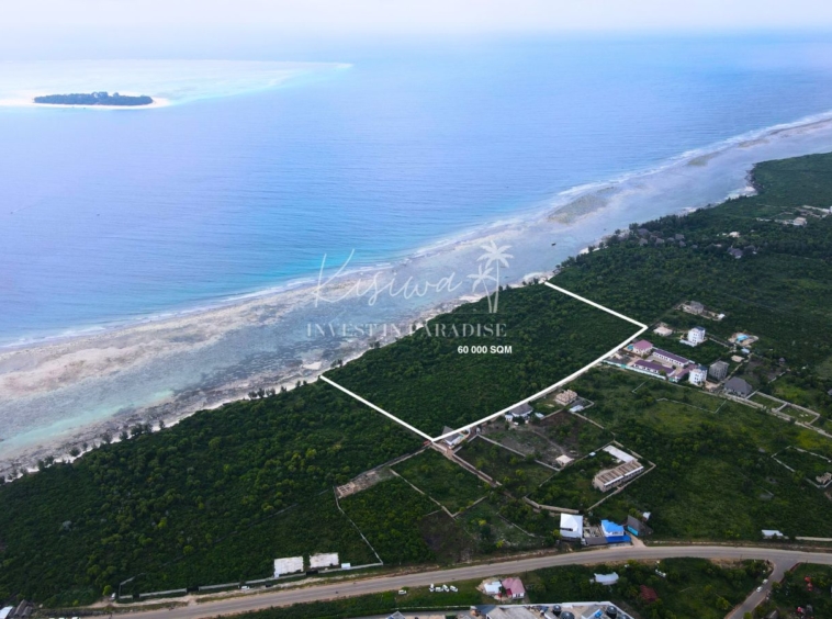 Invest Land Zanzibar Matemwe 60 000 SQM