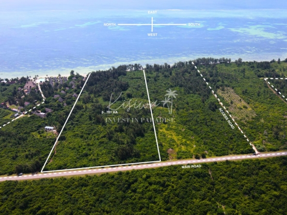 Invest terrain zanzibar Uroa 37 000 M2