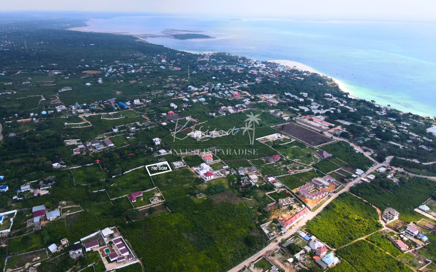 Land For Sale Zanzibar Kendwa 700 SQM
