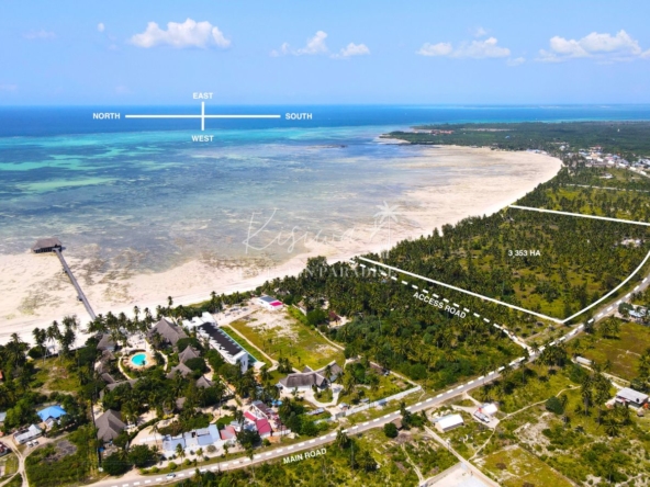 Land For Sale Zanzibar Pongwe 33 530 SQM