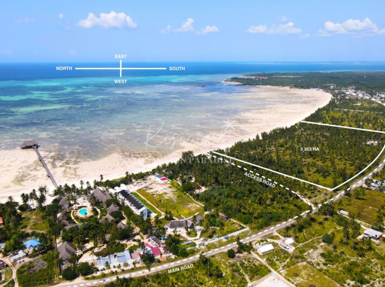 Land For Sale Zanzibar Pongwe 35 530 SQM