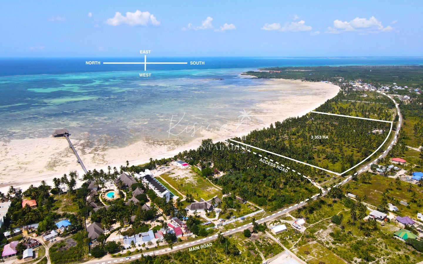 Land For Sale Zanzibar Pongwe 35 530 SQM