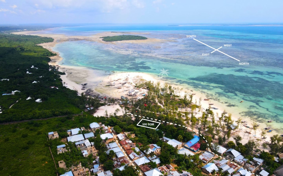 Land for sale Zanzibar Kendwa 500 SQM