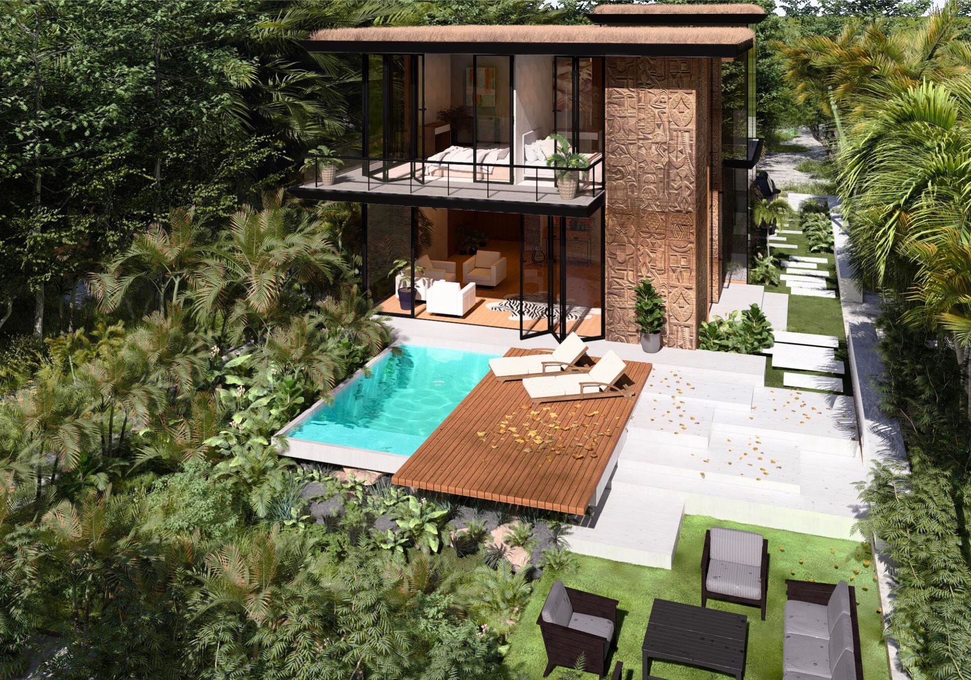 Construction Villa Zanzibar Nyota