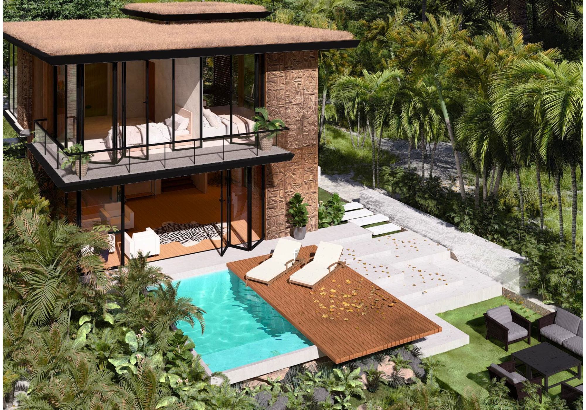 Construction Villa Zanzibar Nyota