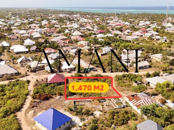 Land for sale zanzibar Bwejuu 1 470 M2