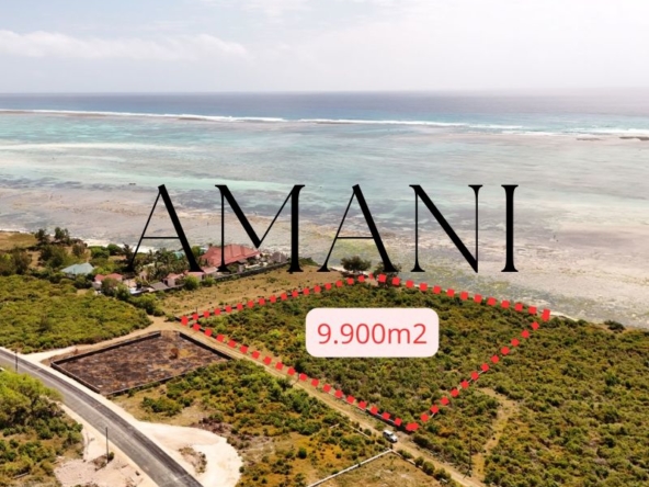 Land for sale zanzibar Jambiani 9 900 M2