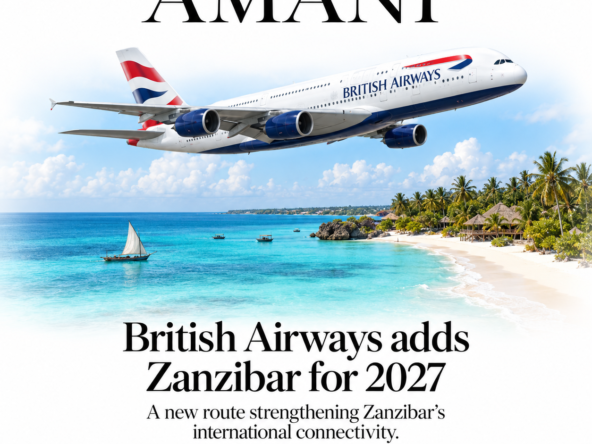 British airways zanzibar
